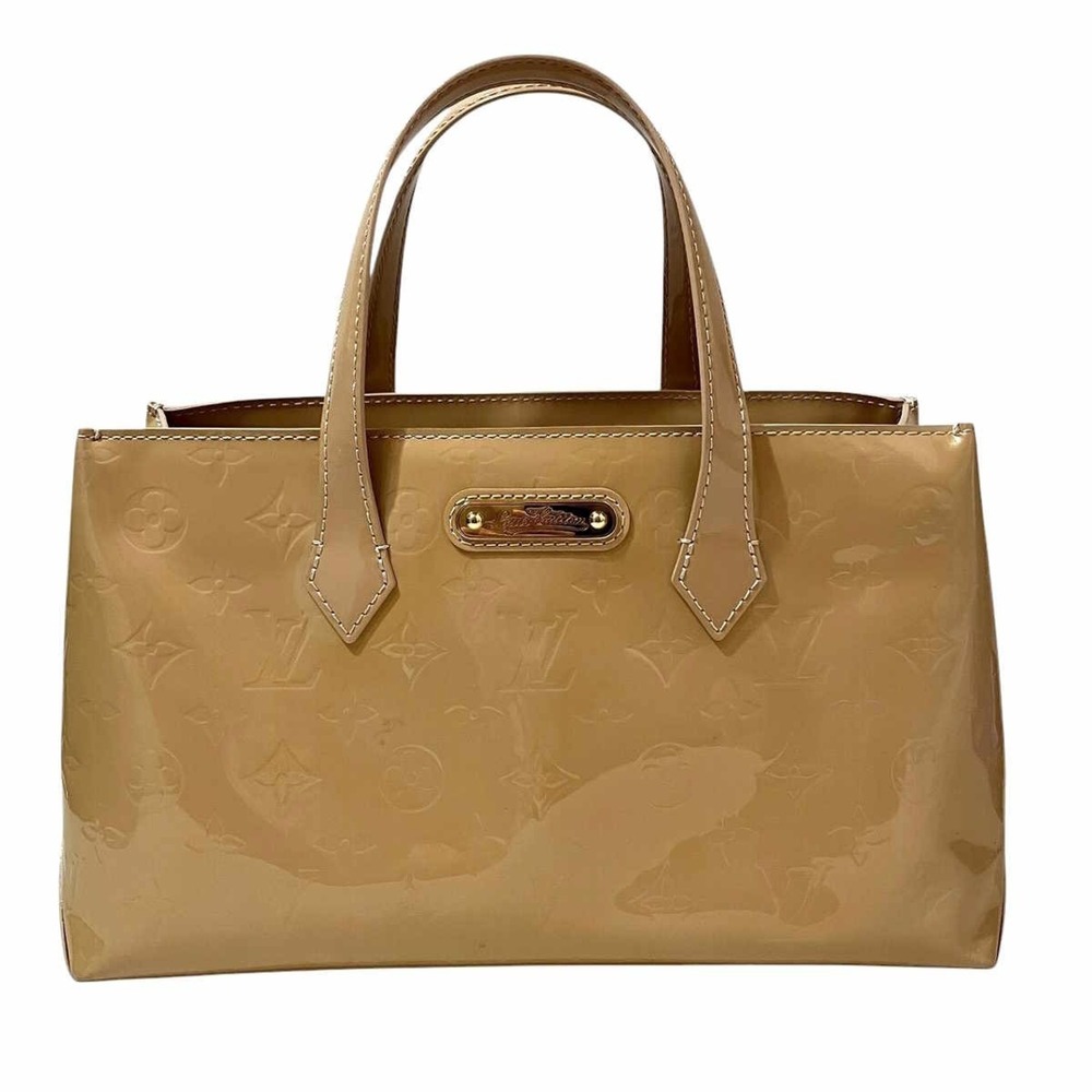 Louis Vuitton Wilshire PM Handbag, Vernis Enamel Patent Leather, M91642